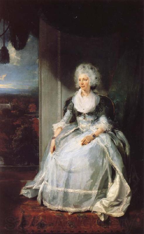 Sir Thomas Lawrence Queen Charlotte Spain oil painting art
